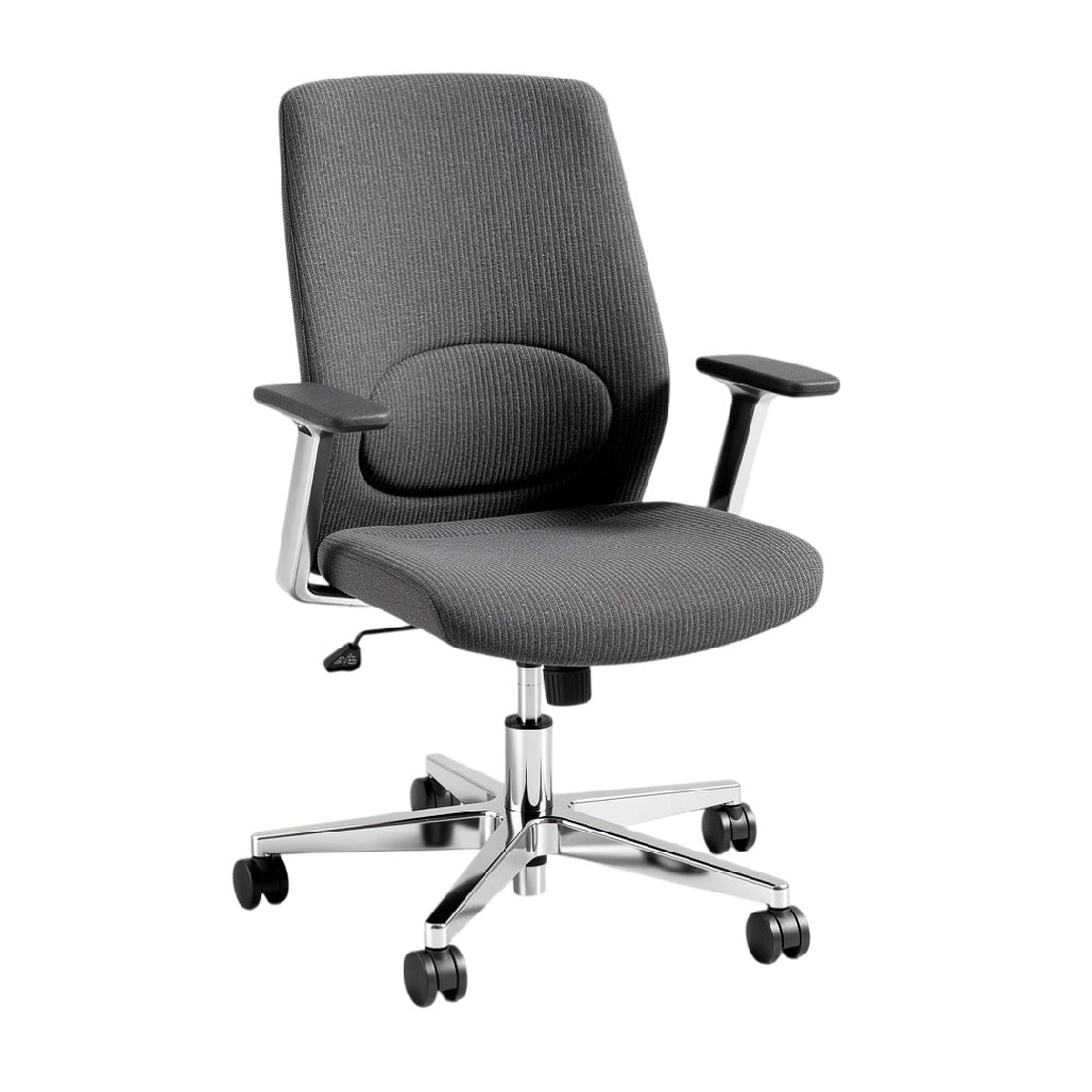 **Tytuł techniczny w języku polskim: Ergonomiczne krzesło biurowe z regulacją wysokości i kółkami**