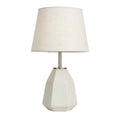 **Lampa stołowa z betonowym kloszem**